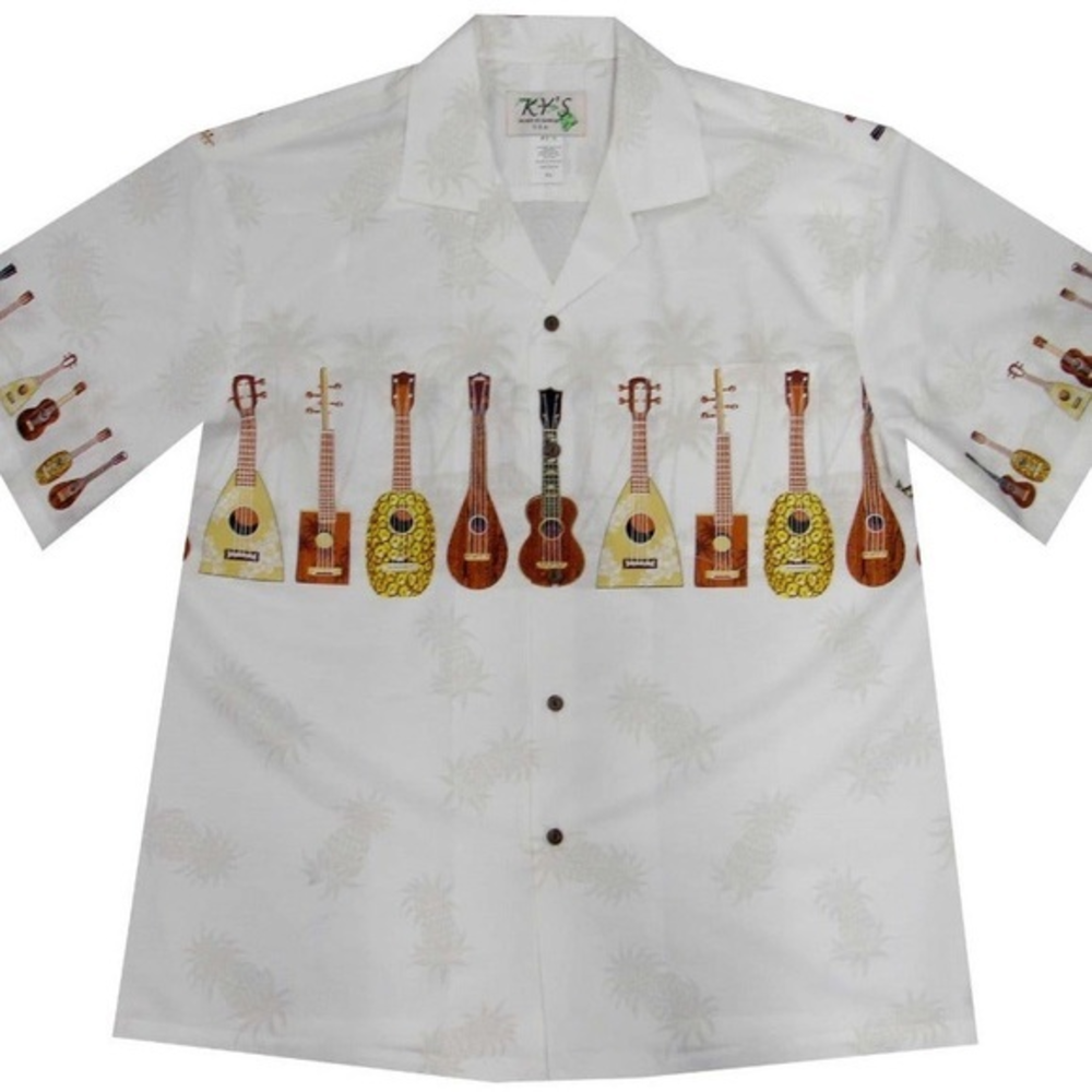 UKULELE COLLECTION HAWAIIAN SHIRT‎ size L